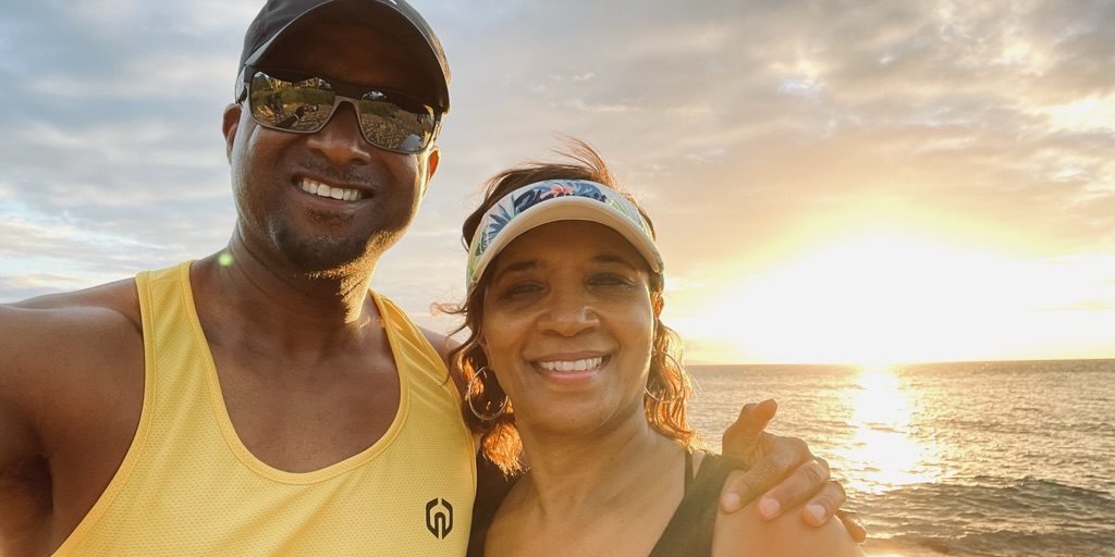 Jhay and Karen - the balanced beach life